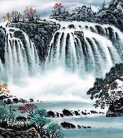 潜江公司挂画好风水，辟邪镇恶迎贵客?